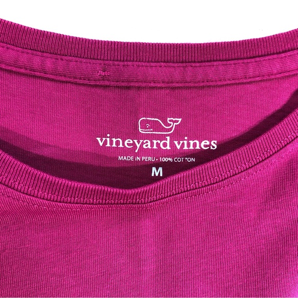 Vineyard Vines Tri-Colour Whale Long Sleeve Pocket Tee - Picture 9 of 12